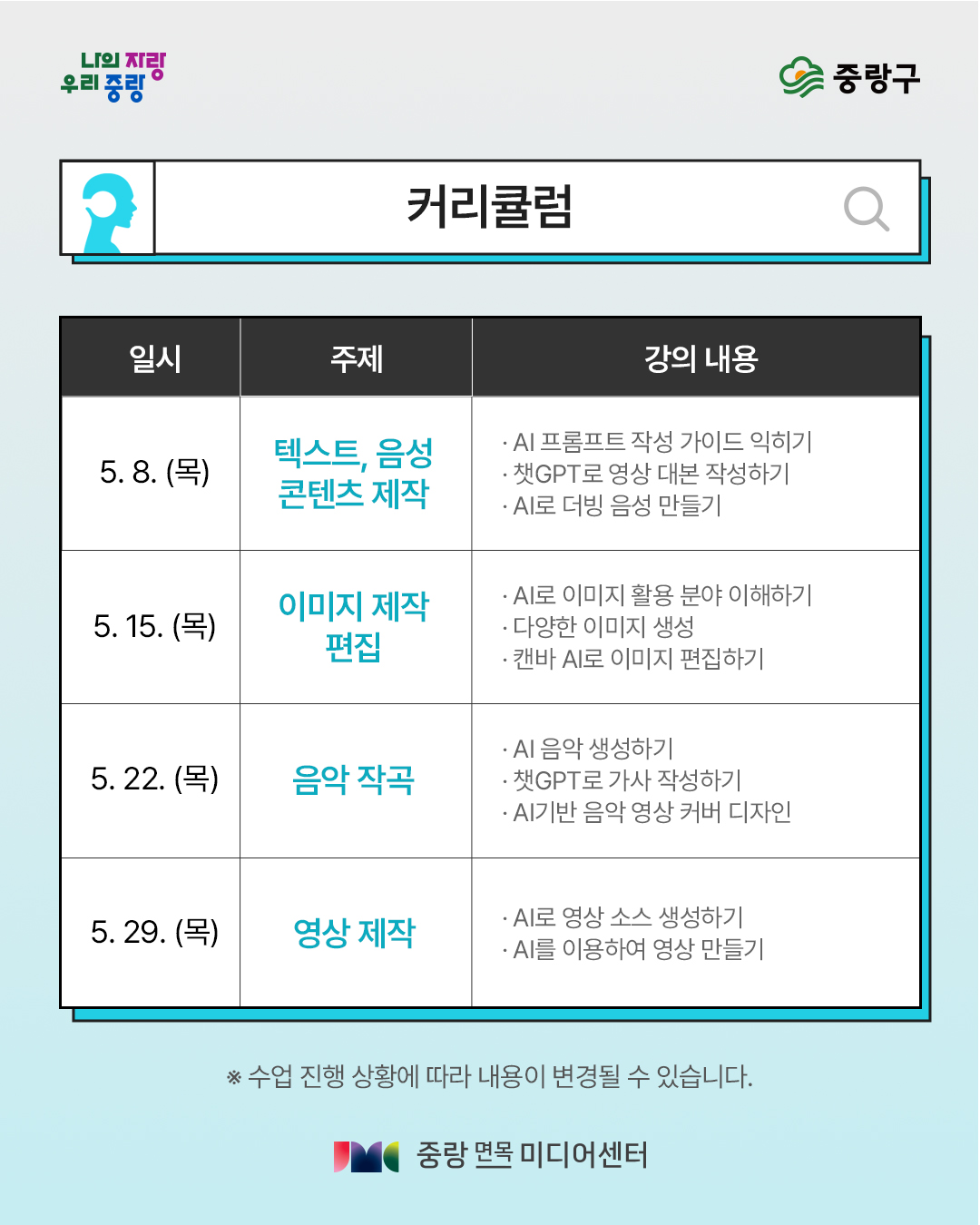 커리큘럼